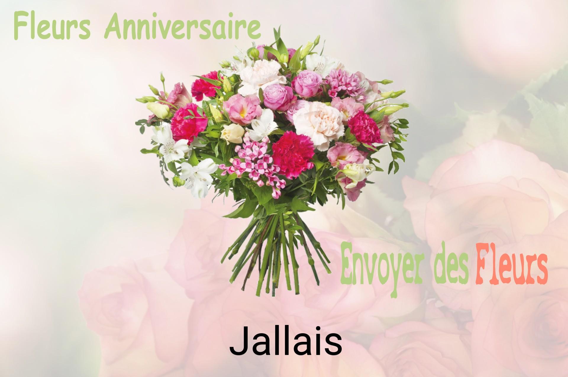 Bouquet de fleurs d’anniversaire livré à Jallais
