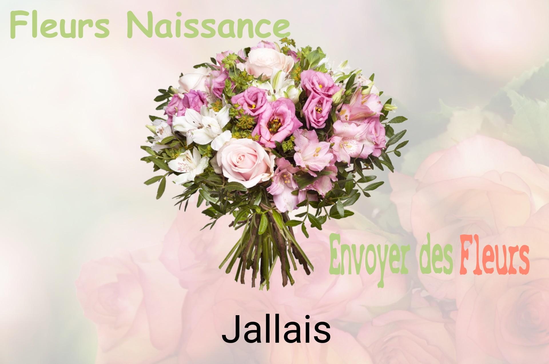 Bouquet de fleurs de naissance livré à Jallais